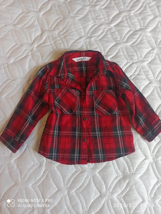 Набір з 2 сорочок та штанів на 12 міс, розмір 80