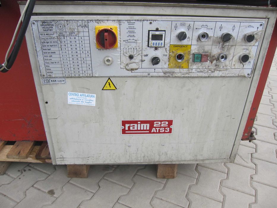 Piła taśmowa do metalu przecinarka RAIM 22 AUTOMAT