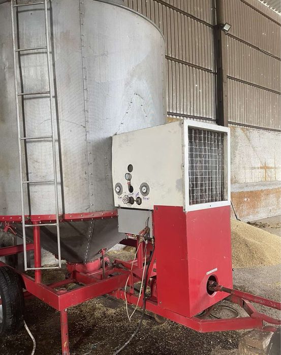 Зерносушарка мобільна, зерносушарка, зерносушилка, мобильная сушилка.