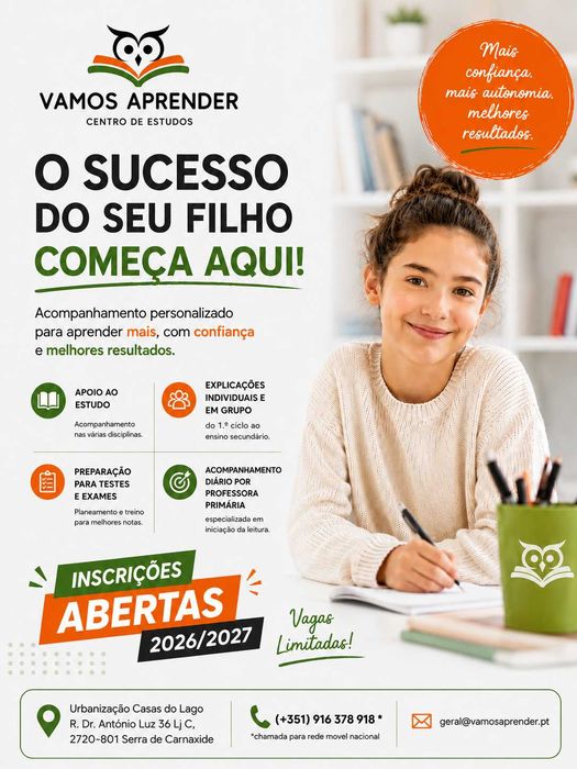 Explicações, o Sucesso do seu Filho, Resultados Comprovados!