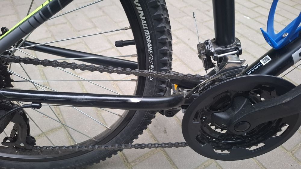 Rower Rockrider 24" Decathlon czarny