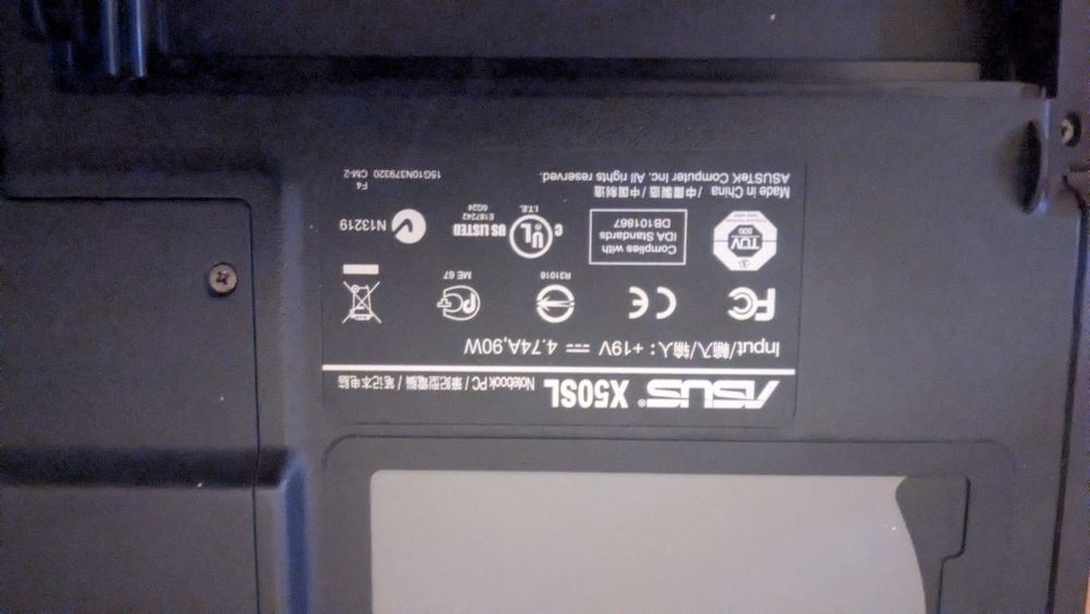 Portàtil Asus X50SL - Liga mas não dà imagem