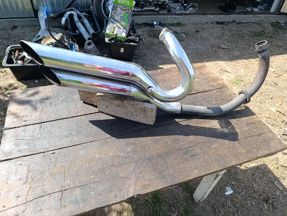 Wydech Yamaha Virago 535 tłumik tłumiki kolektor osłony kolektory inne