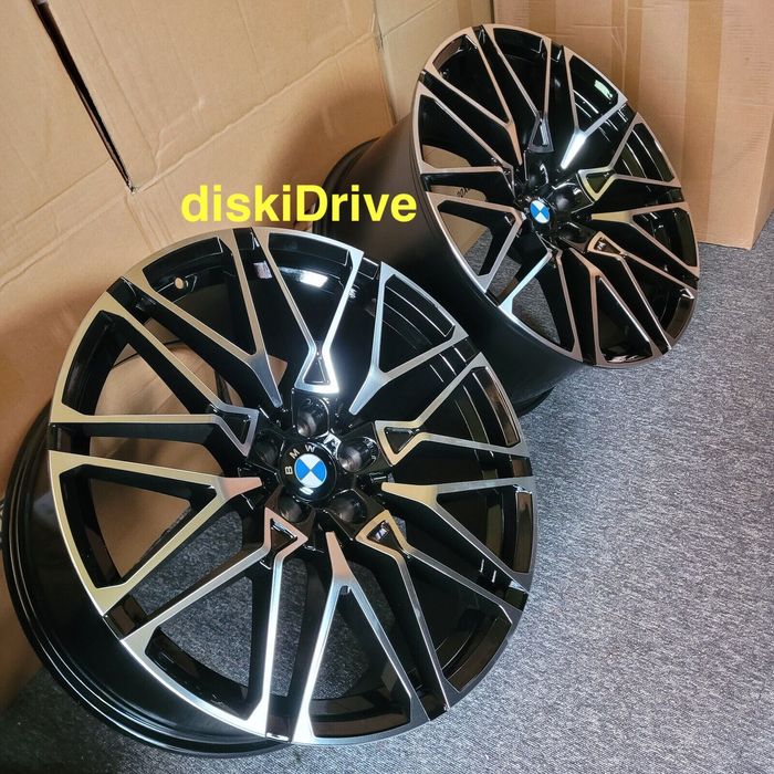 диски 818M стиль R20 21 22 на BMW X5 F15 G05 X6 F16 G06 X7 G07 X3 X4