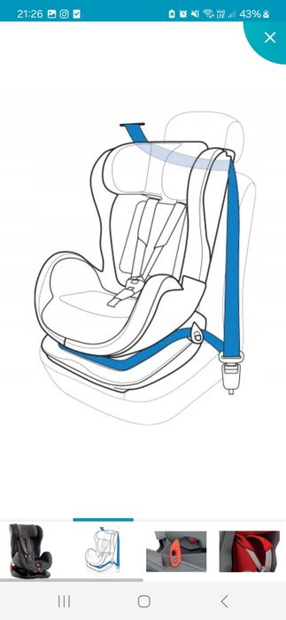 Fotelik AVIONAUT  9-25 kg