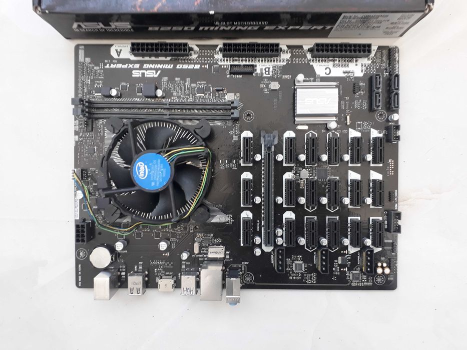asus b250 mining expert - купити комплектуючі для ПК - Ціна на OLX.ua