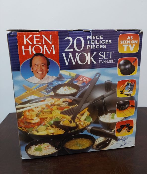 Wok KEN HOM zestaw