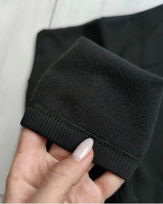 Зимові утеплені. Лосіни з Push ap, пуш ефект в рубчик, висока посадка