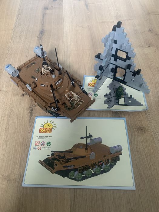 Klocki Cobi Small Army 3410 Czołg Brązowy