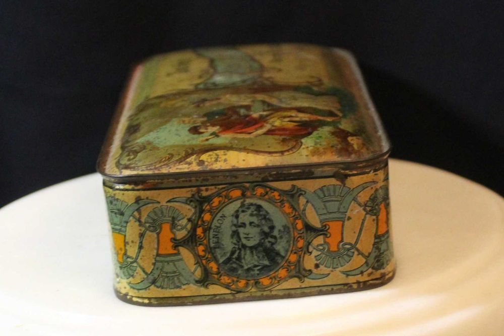 Colecionismo , lata francesa sabonete, anos 40