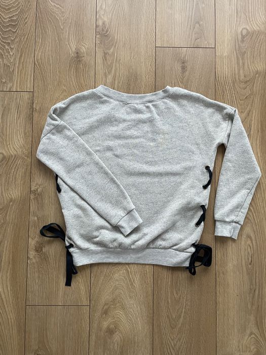Bluza r S/M z wiązaniem po bokach jak NOWA