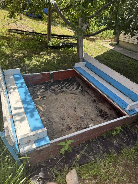 Пісочниця деревяна