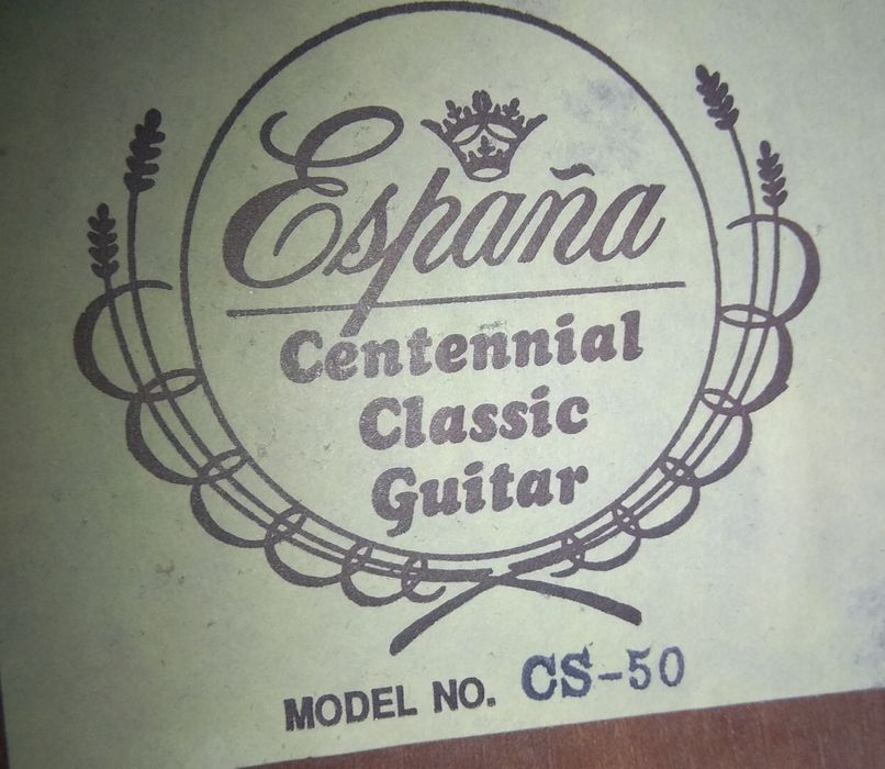 Guitarra espanhola mod. CS-50