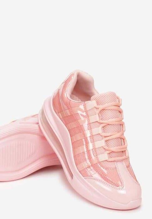 Sneakersy różowe rozmiar 38