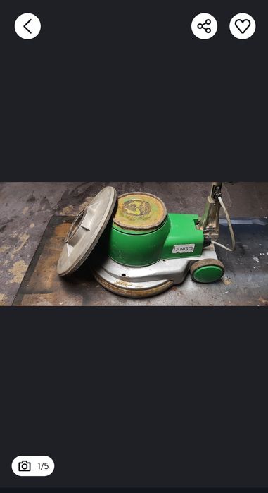 Cykliniarka Cykliniarko Polerka Szlifierka Jednotarczowa Wolff Tango