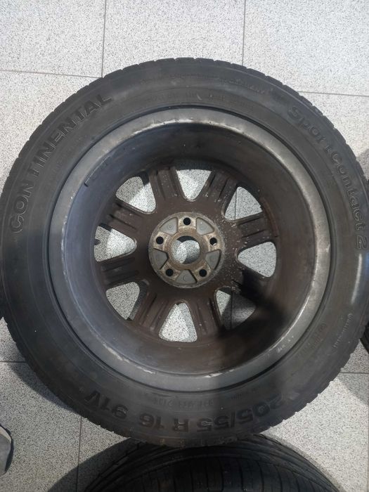 Koła alufelgi 16" VW Golf V oryginalne letnie 205/55/16
