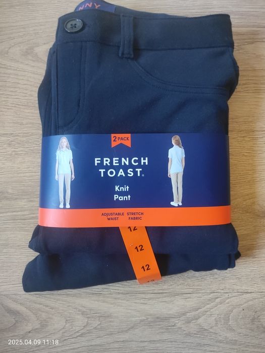 Spodnie skinny dla dziewczynki x 2 rozmiar 12
