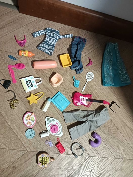 Akcesoria ubrania dla Barbie zestaw dla lalek