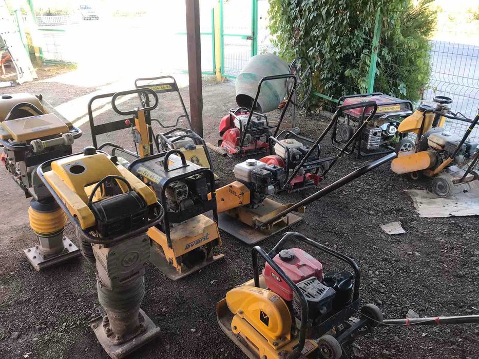 ПРОКАТ  Виброплита трамбовка ОРЕНДА мотобур молоток культиватор