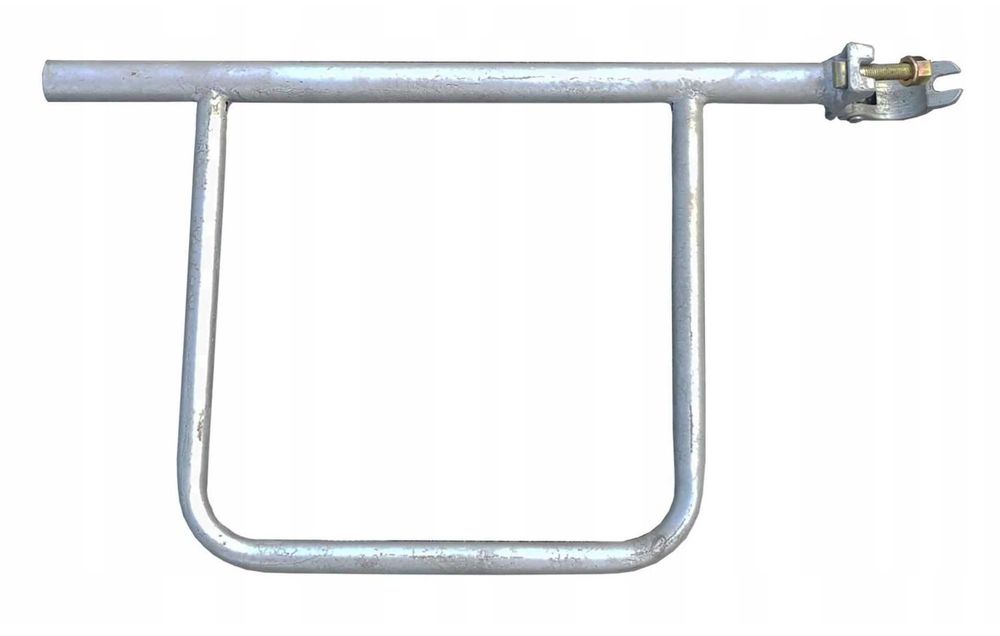 Poręcz czołowa telewizorek podwójna rusztowania plettac