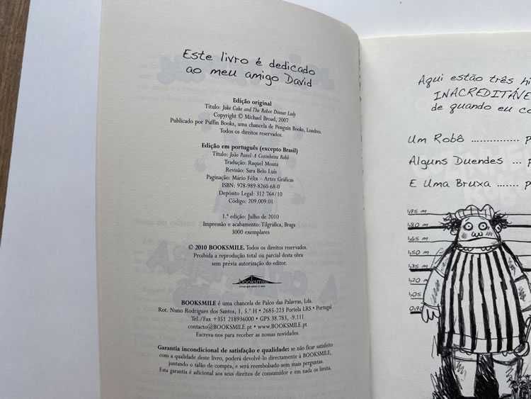 Livro | João Pastel e a Cozinheira Robô