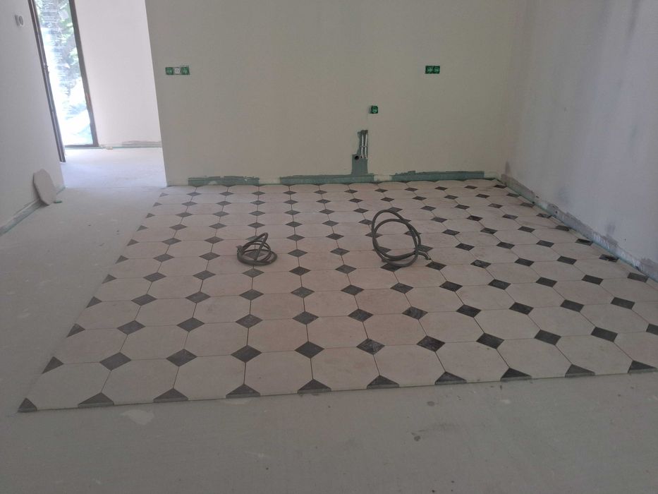 Colocações de cerâmicas e mosaicos