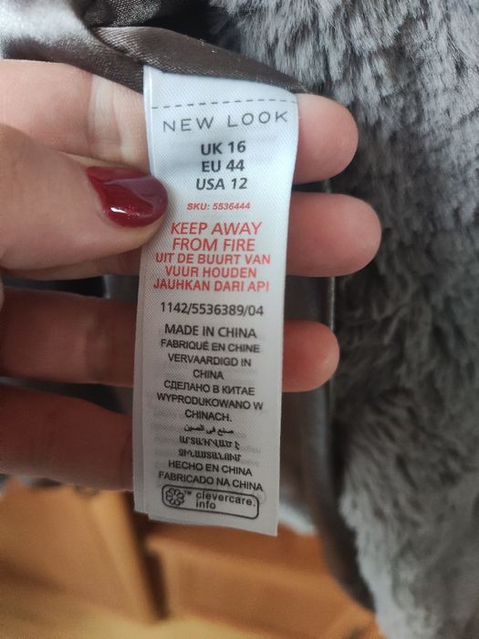 Kurtka futerko New Look