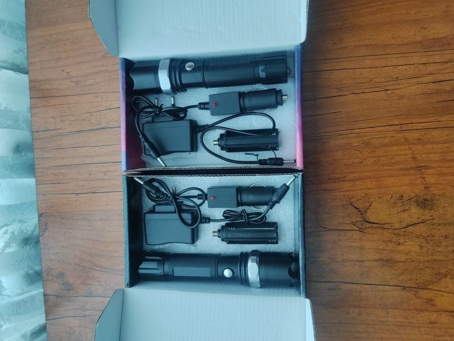 Ліхтар акумуляторний світлодіод Т6