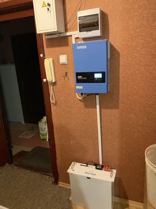 Монтаж сонячного інвертора