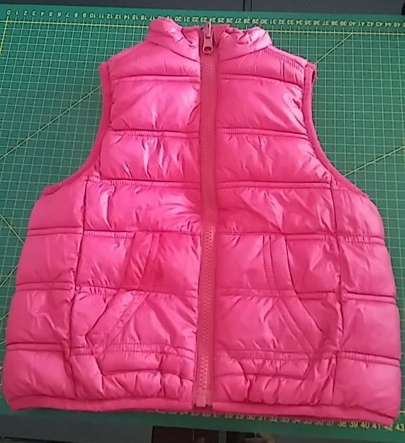 Colete reversível de menina - 2 anos - Sergent Major