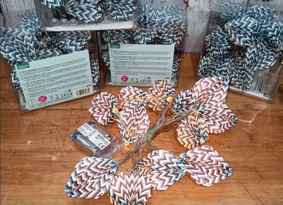 Melinera Led гирлянда на батарейках Фонарики Шишки 2 м.