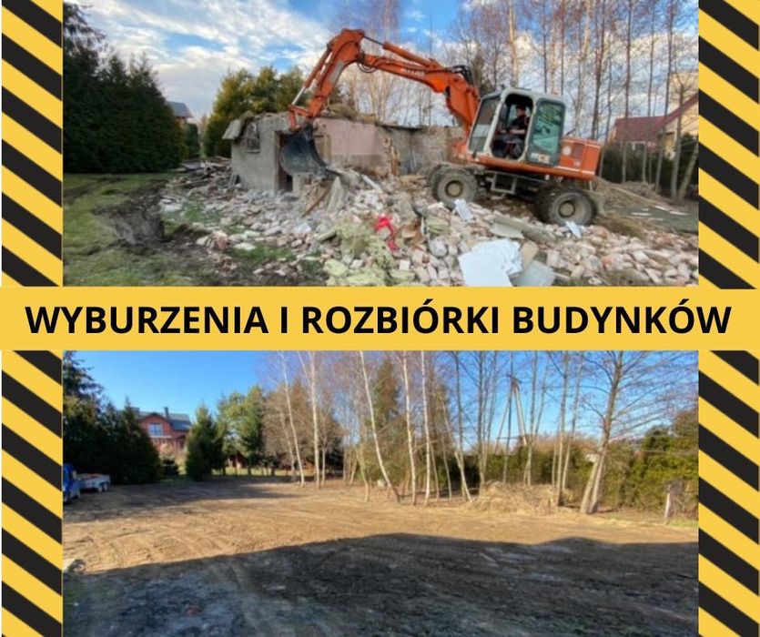 Wyburzenia i rozbiórki budynków