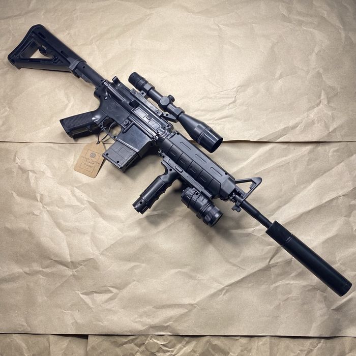 Топовий автомат AR-15 - модель Cyma P1158D (іграшковий автомат)