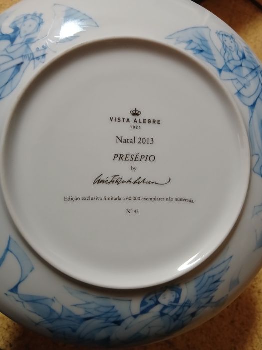 Pratos do Natal Vista Alegre