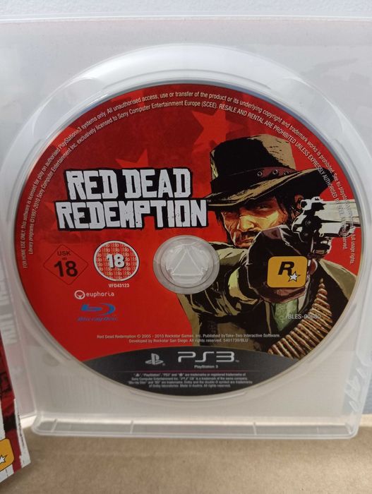 Red Dead Redemption, PS3 PlayStation 3 (aceito retoma de jogos PS1 e PS2)