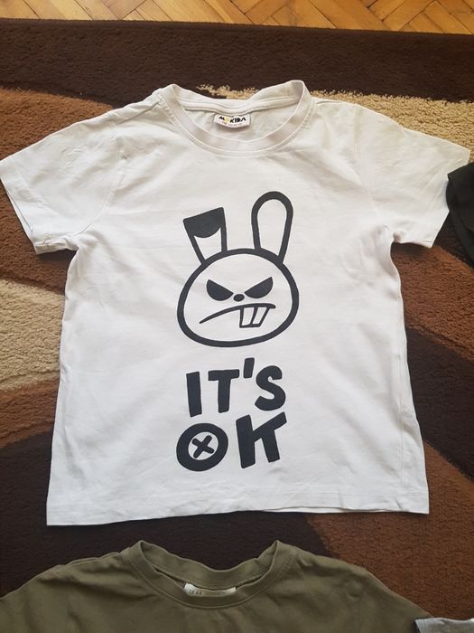 Zestaw chłopięcych t-shirtów rozm. 110/116