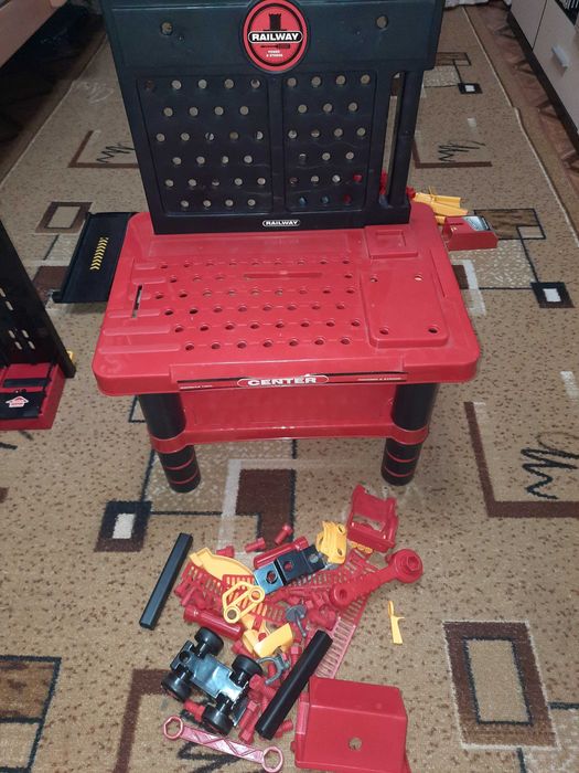 Детский конструктор Гараж-мастерская "Car checking center"