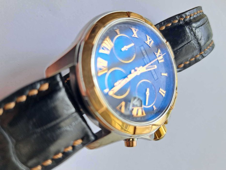 Relogio Raymond Weil em aço e ouro automatic