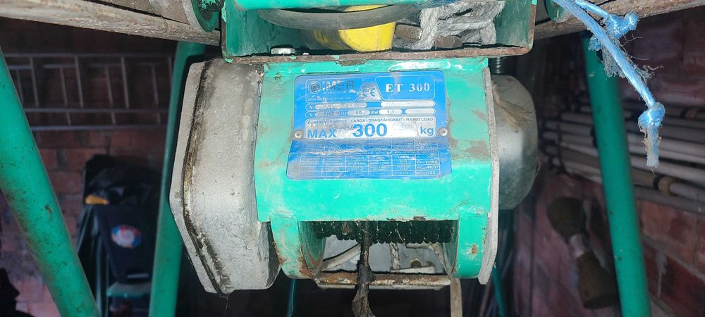 Guincho Eléctrico para Construção IMER | Carga Máxima 300kg |Troy IMER