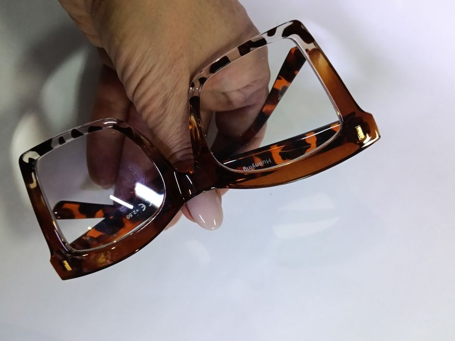 Duże kocie okulary do czytania