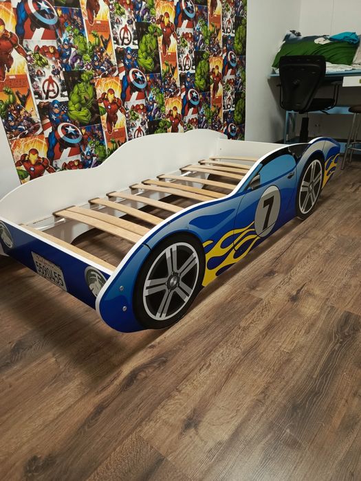 Łóżko dziecięce używane + materac 160x80