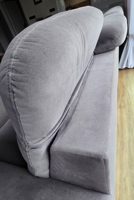 Kanapa narożnik szary anyracyt