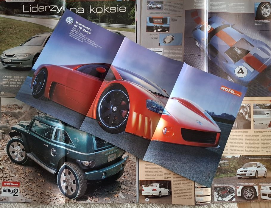 AUTOMOTO Auto dziś i jutro 4 numery z 2002 BMW CSL Irmscher tuning Vip