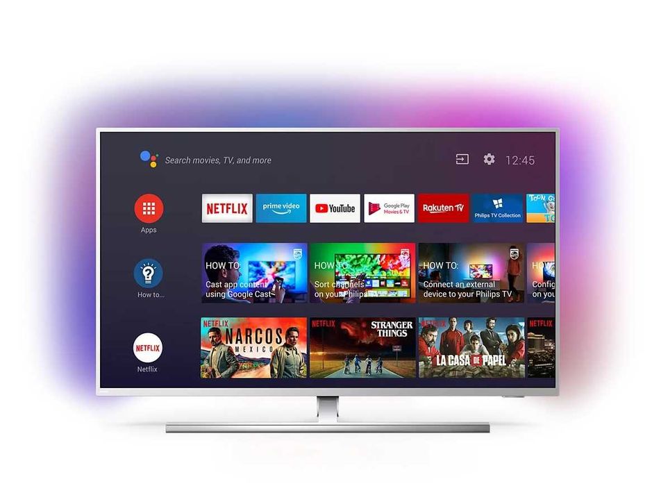 TV LED philips 58" 4k UHD Ambilight, Android TV - Performance Series