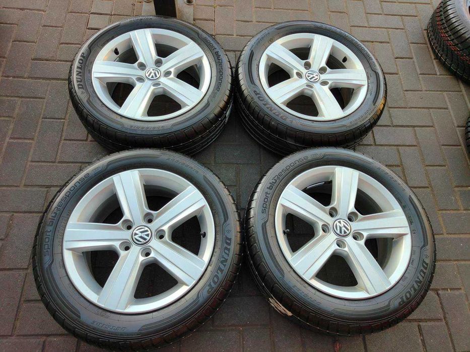 5x112 Alufelgi NOWE R16 VW Passat B6 B7 Golf 5 6 7 8 Sportsvan Touran Sharan Caddy Audi A3 A4 B7 Skoda Octavia II Superb Seat Leon ET46 6.5j 4SZT