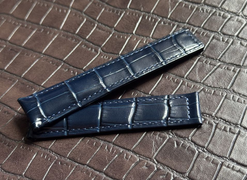 Breitling Navitimer, B-1 i inne pasek granatowy