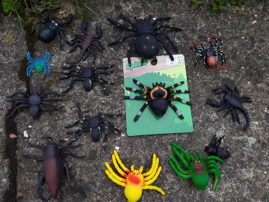 Pająki pająki zabawki