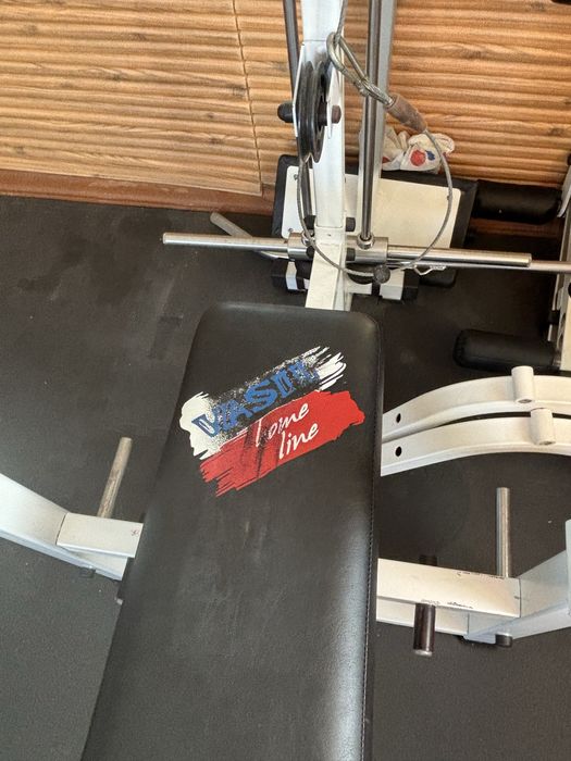 Багатофункціональний тренажер VASIL (лавка + тяга + ноги)