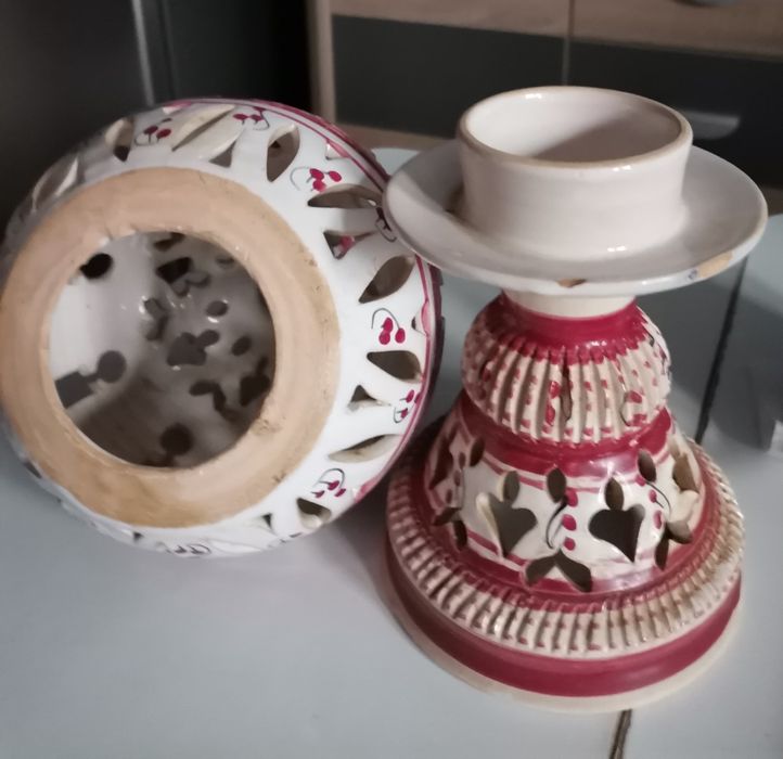 Świecznik tealight ceramiczny