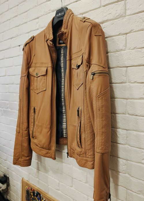 Kurtka skórzana rozmiar (L) Ochnik